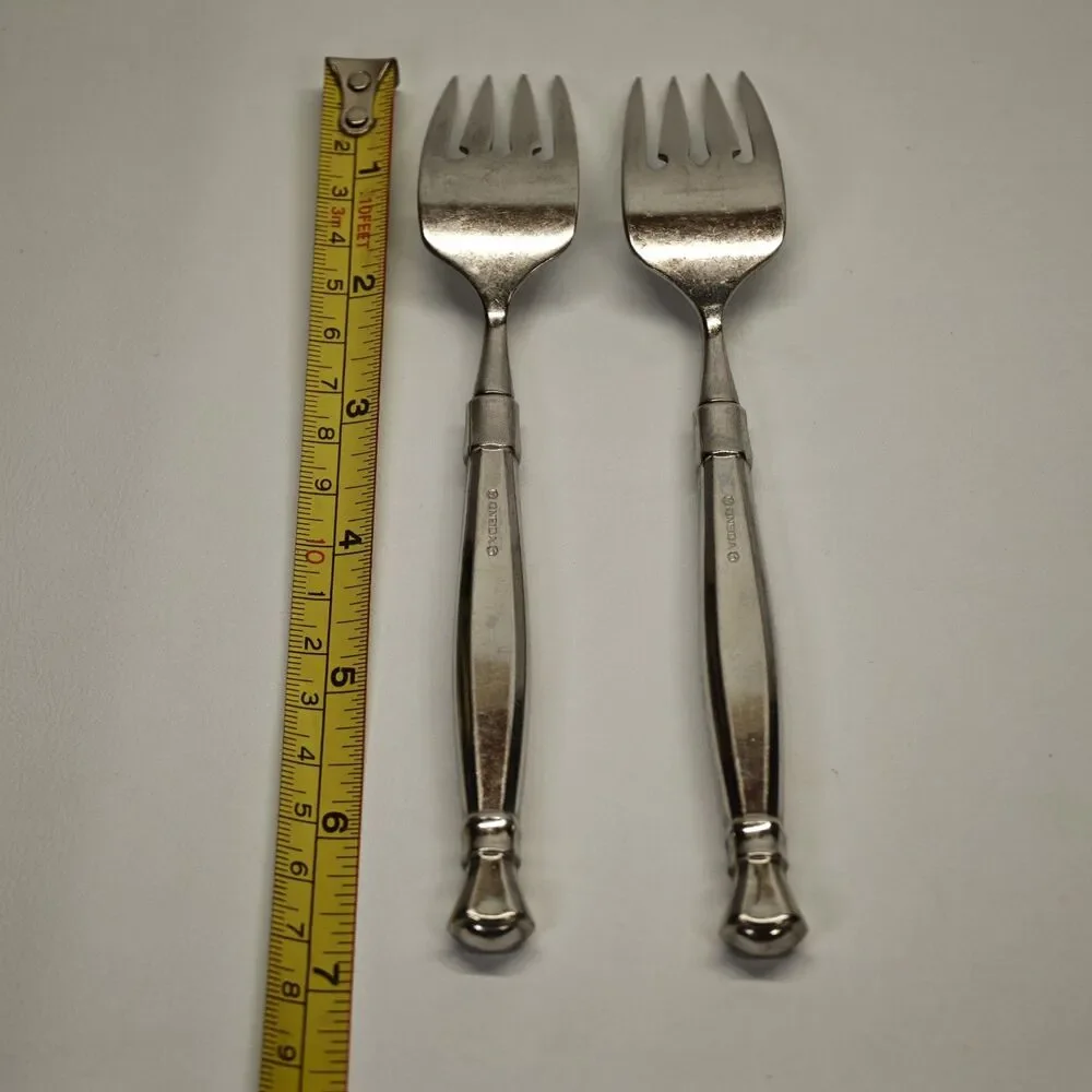 Oneida ACT I Salad Forks Set of 2 Stainless Flatware Replacement Japan 6.5